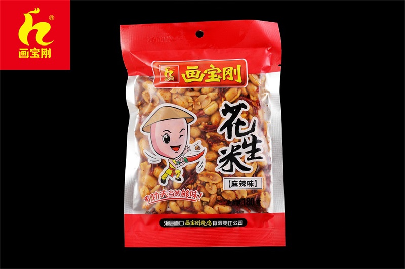 袋裝麻辣花生米